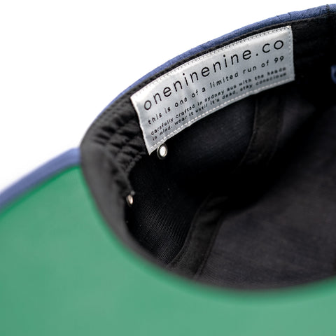 199® OG shape | navy | green noose